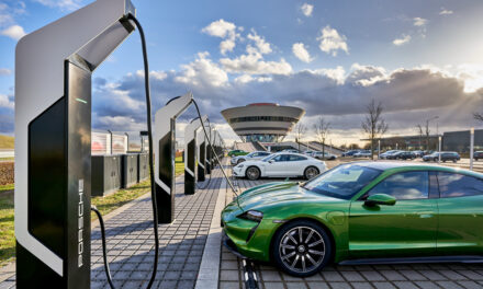Porsche eröffnet in Leipzig den leistungsstärksten Schnellladepark Europas