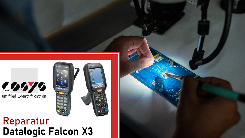 Reparatur von Datalogic Falcon X3 MDE Geräten