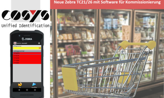 Neue MDE-Hardware von Zebra TC21/26 im Lebensmittelhandel