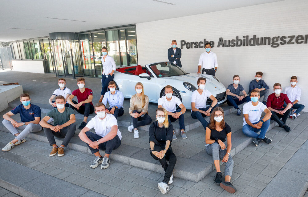 143 Auszubildende starten bei Porsche ins Berufsleben