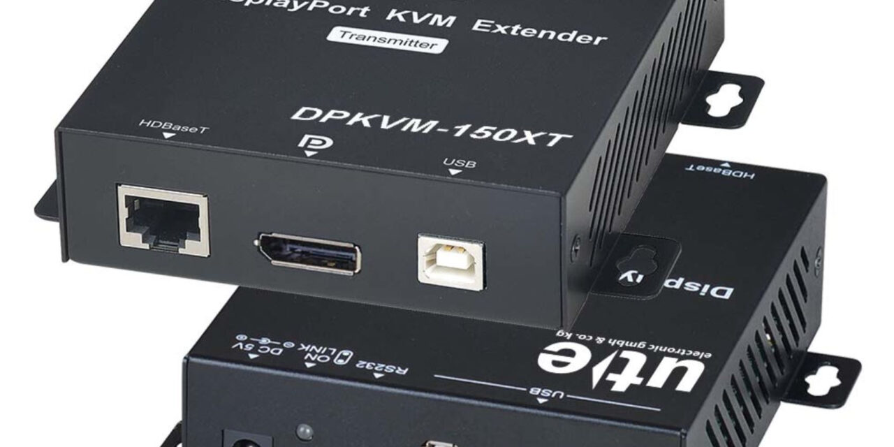 Neuer KVM Extender für Display Port und USB bis 150 Meter