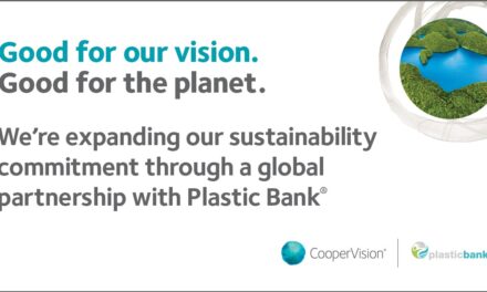 CooperVision erweitert Engagement für Nachhaltigkeit: Globale Partnerschaft mit Plastic Bank®.