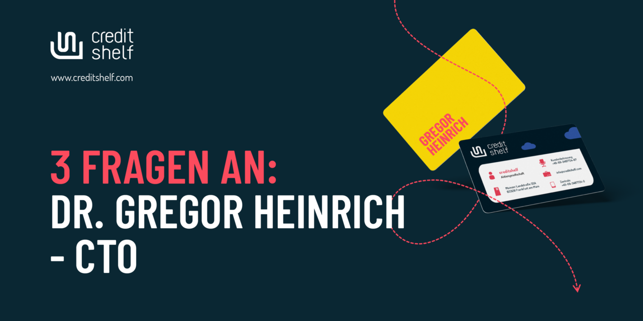 3 FRAGEN AN: DR. GREGOR HEINRICH – CTO