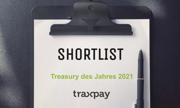 Die Shortlist für das Treasury des Jahres 2021 steht!