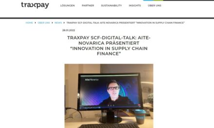 Traxpay SCF-Digital-Talk: AITE-Novarica präsentiert “Innovation in Supply Chain Finance”