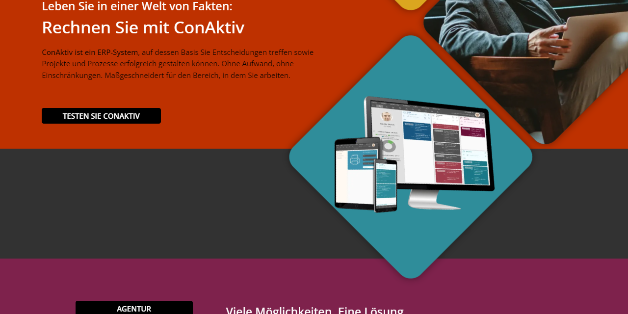 Modern und informativ: die neue Webseite von ConAktiv ist online!