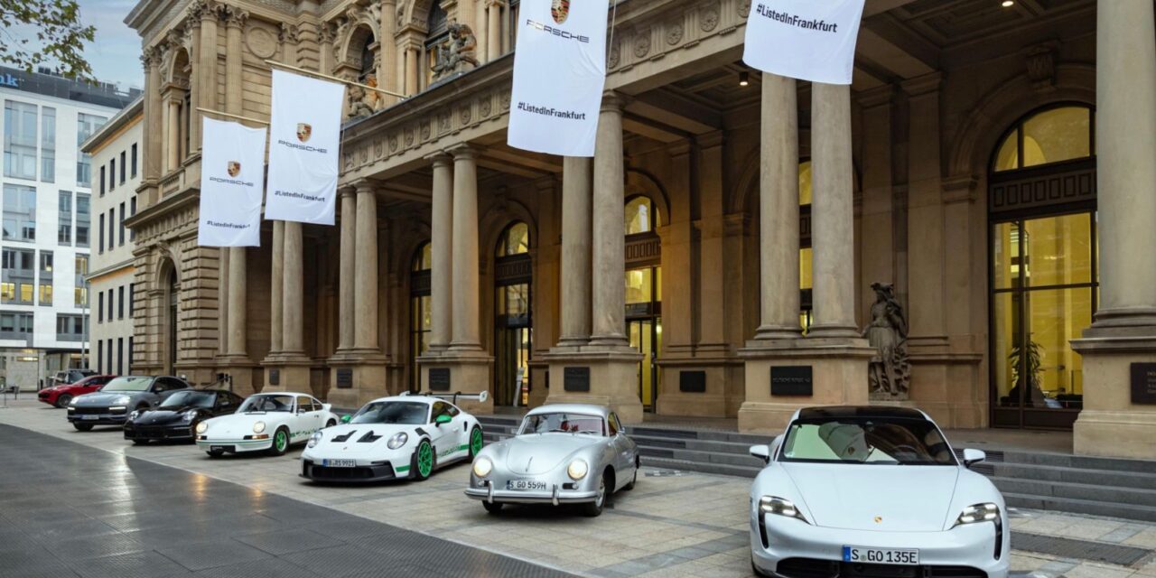 Porsche startet mit erfolgreichem Börsengang in eine neue Ära