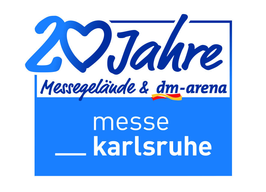 20 Jahre: Messegelände Karlsruhe und dm-arena