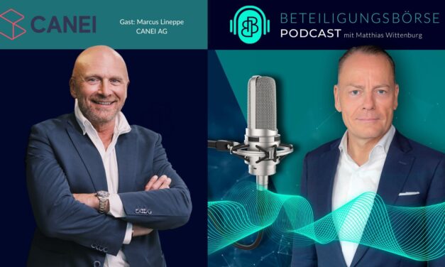 Mar­cus Lin­ne­pe, CEO von CA­NEI AG, zu Gast im Be­tei­li­gungs­bör­se Deut­sch­land Pod­cast