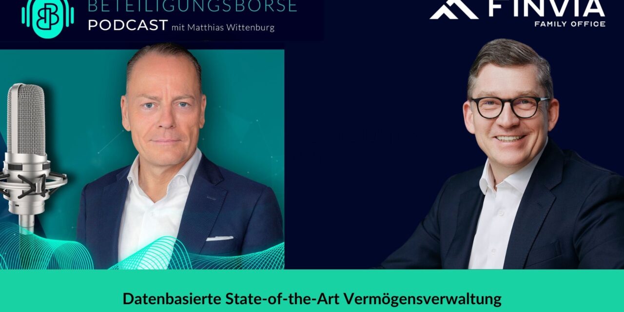 Torsten Murke, Co-CEO und Co-Founder FINVIA im Beteiligungsbörse Deutschland Podcast