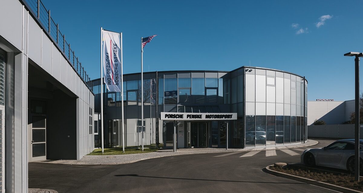Porsche Penske Motorsport stellt hochmodernen Standort in Mannheim vor