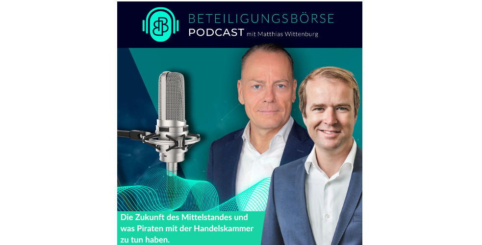 Dr. Mal­te He­y­ne, Haupt­ge­schäfts­füh­rer der Han­dels­kam­mer Ham­burg, zu Gast im Be­tei­li­gungs­bör­se Deut­sch­land Pod­cast