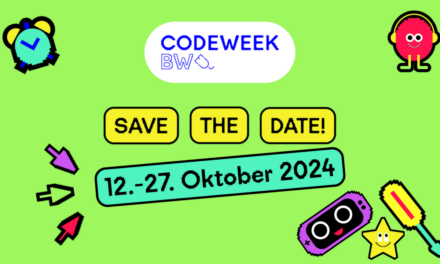 Komm machen! – Die Code Week Baden-Württemberg 2024 sucht engagierte Mitmacherinnen und Mitmacher!