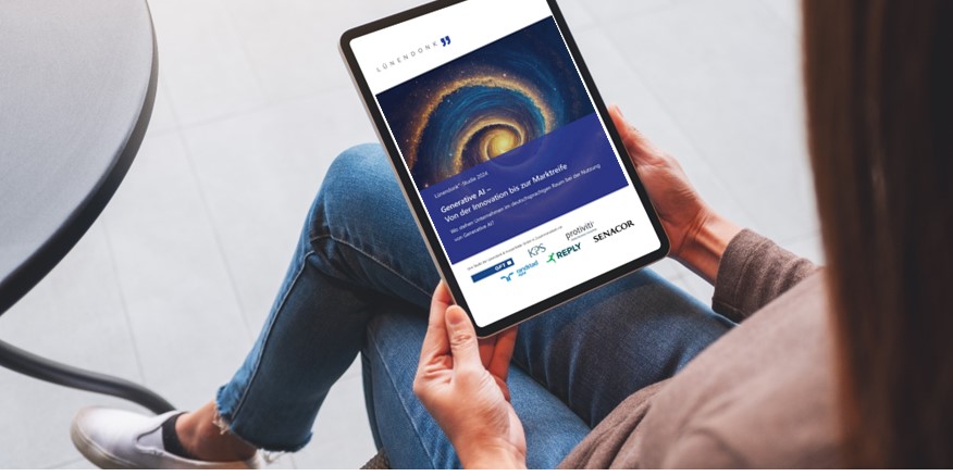 Neue Lünendonk-Studie zu Generative AI: Rechtliche Bedenken bremsen umfassenden KI-Einsatz in Unternehmen